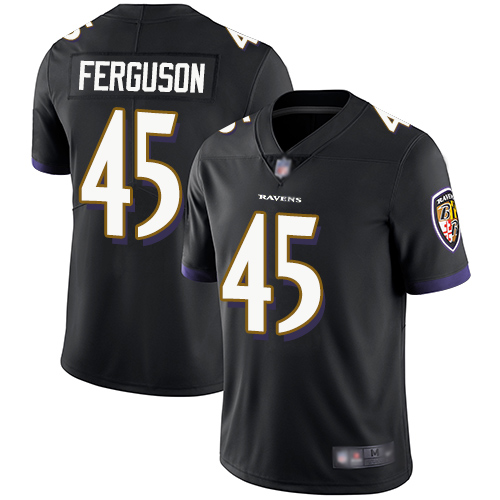 Baltimore Ravens Limited Black Men Jaylon Ferguson Alternate Jersey NFL Football 45 Vapor Untouchable